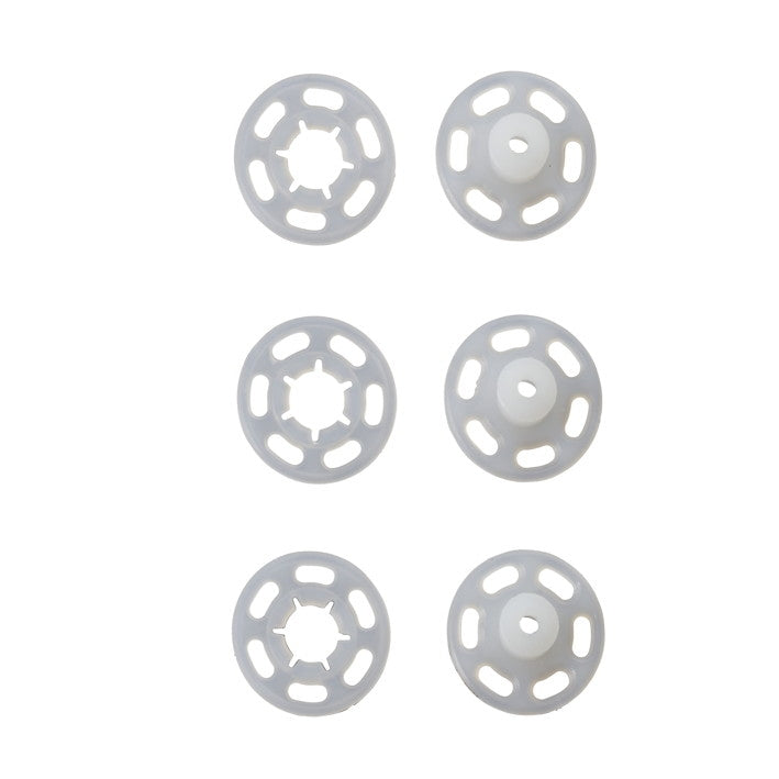 Prym 347159 - Plastic Snap Fasteners - Transparent 10mm