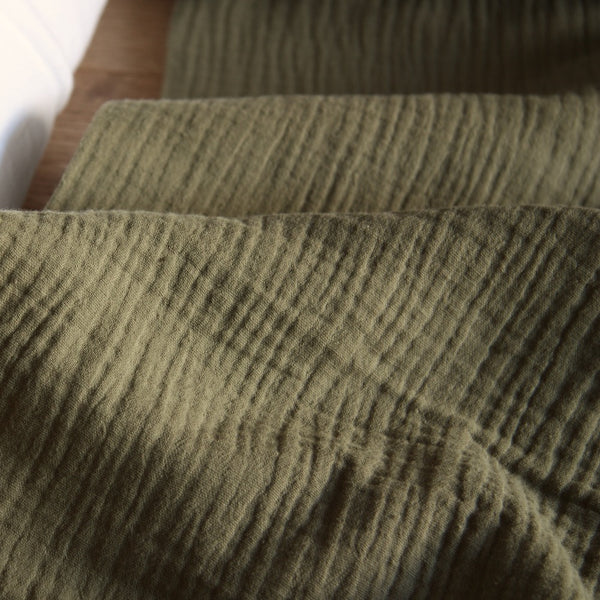 Cotton Double Gauze - Sage