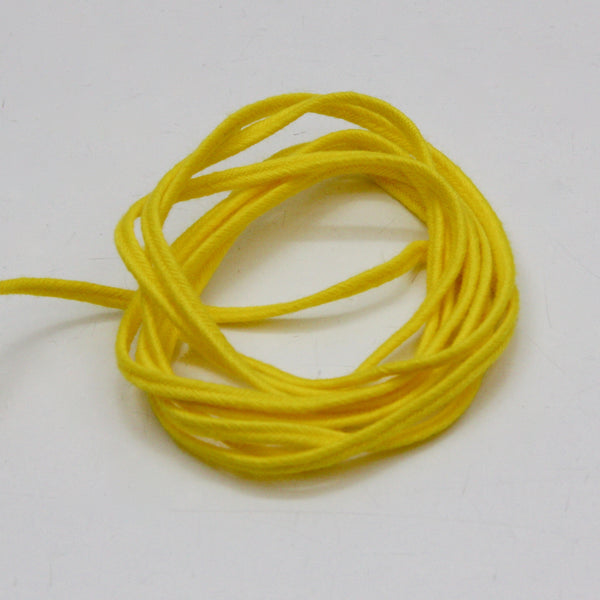Cotton Russian Braid 3mm - Yellow