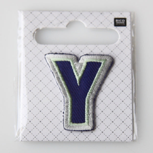 Iron-On Alphabet Patch - Y
